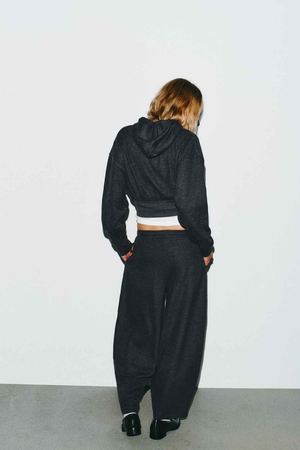 CROPPED HOODIE - Zara фото 5