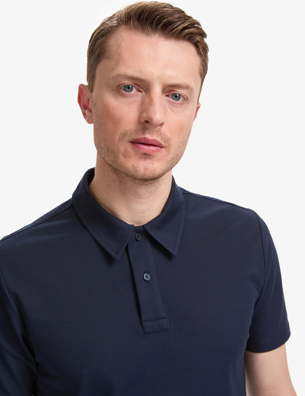 Lacivert Regular Fit D__meli Polo Yaka Ti__rt