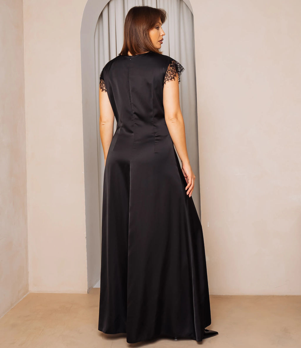 Платье #ОКТ025023, чёрный - Dommod фото 3