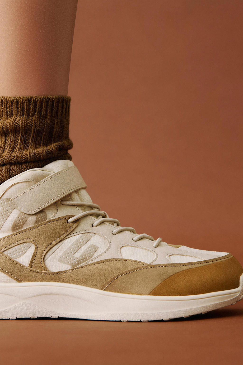 CONTRAST HIGH-TOP SNEAKERS - Zara фото 2