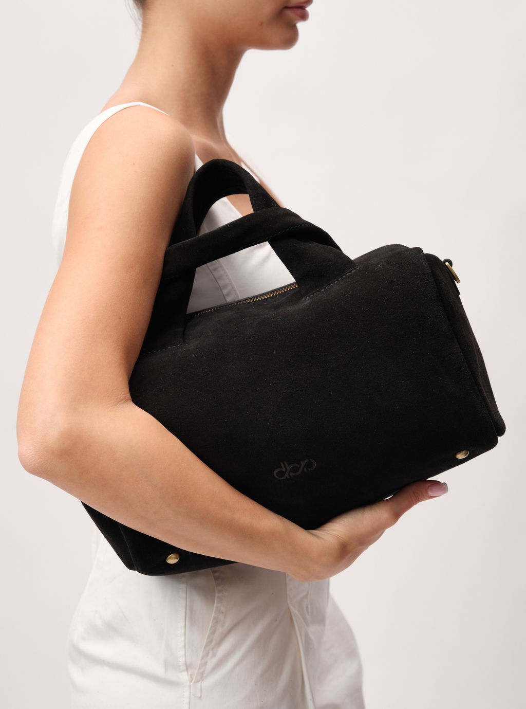 Замшевая сумка Bowling DBR 31378 черный  фото 2