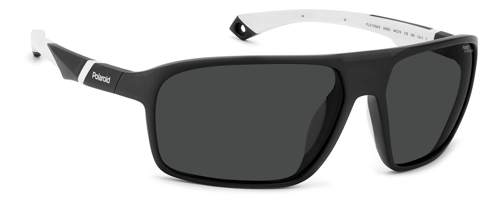 Солнцезащитные очки POLAROID PLD 7058/S Чёрный, мужские фото 3