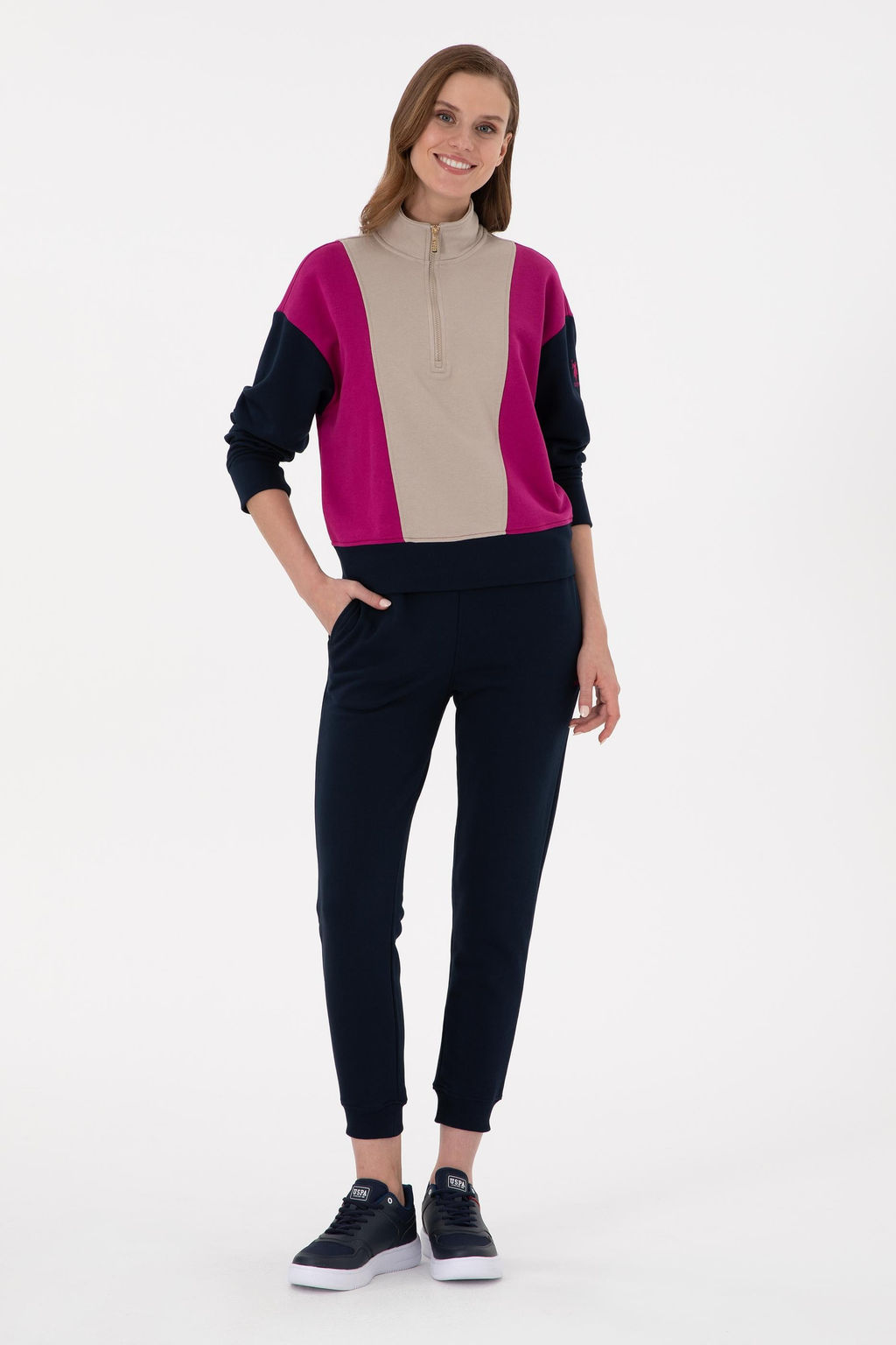 Женские темно-синие спортивные штаны Дополнительная скидка 11% в корзине - U.s. polo assn фото 7