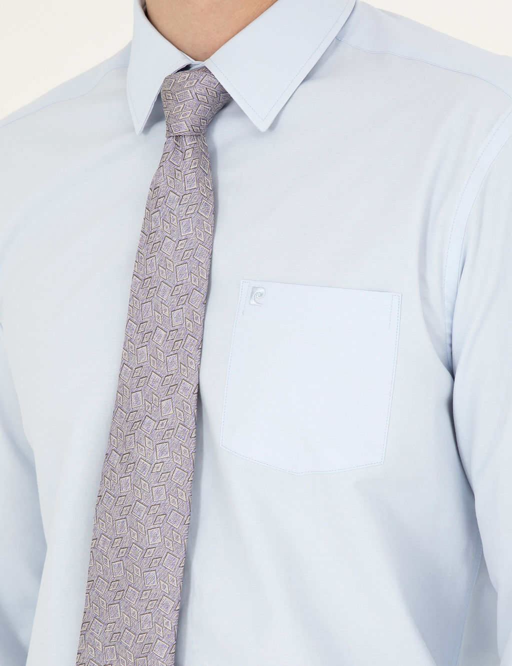 A__k Mavi Regular Fit Uzun Kollu Basic G_mlek