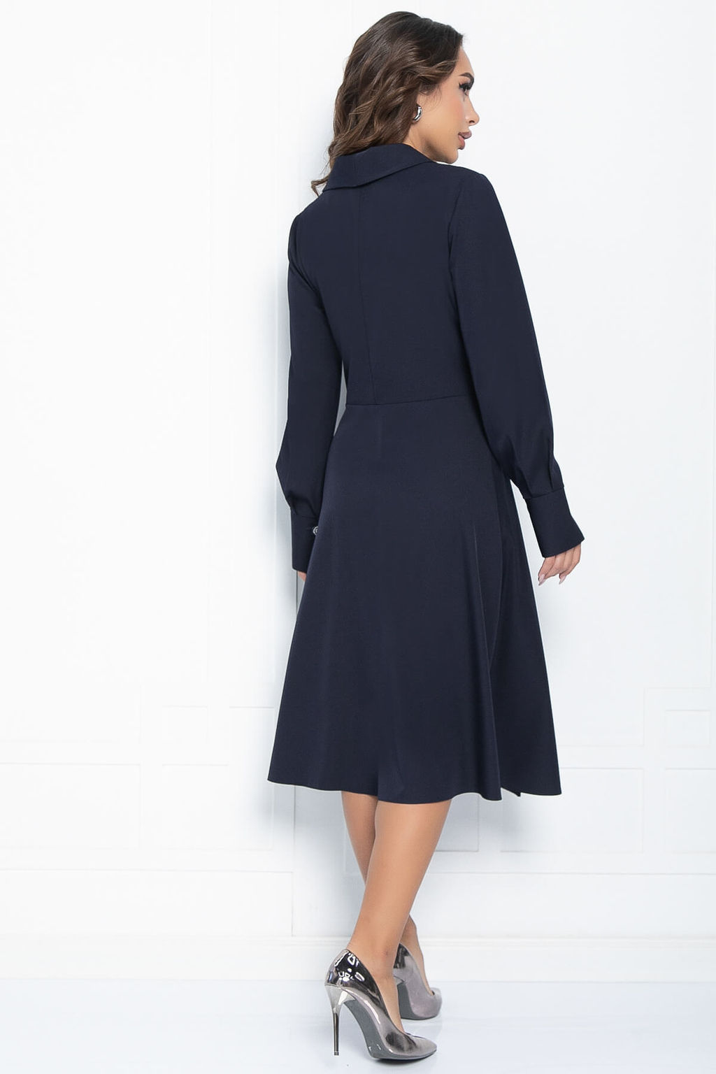 Платье Соломия (синее) П10902 - Lt collection фото 9