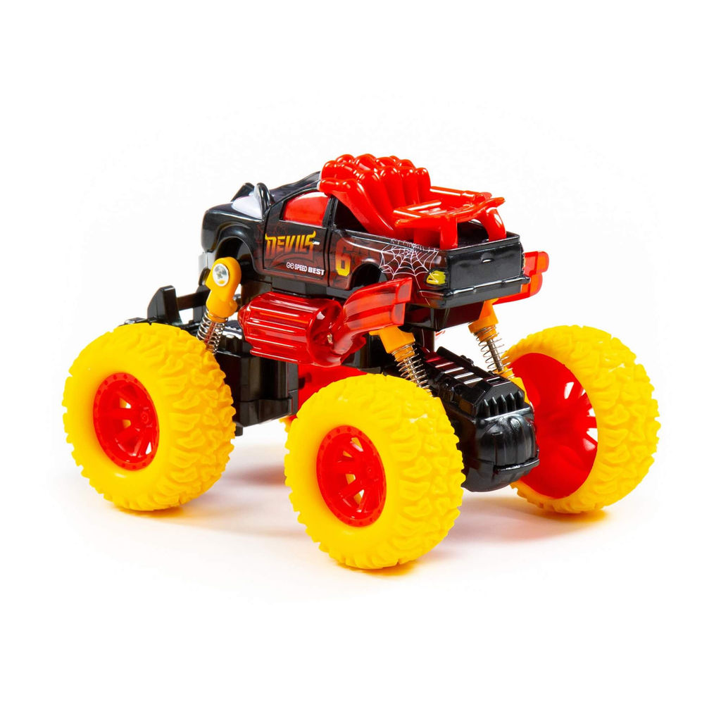 Монстр РАЛЛИ - Демон, автомобиль инерционный (со светом и звуком) (в коробке) - Полесье фото 9