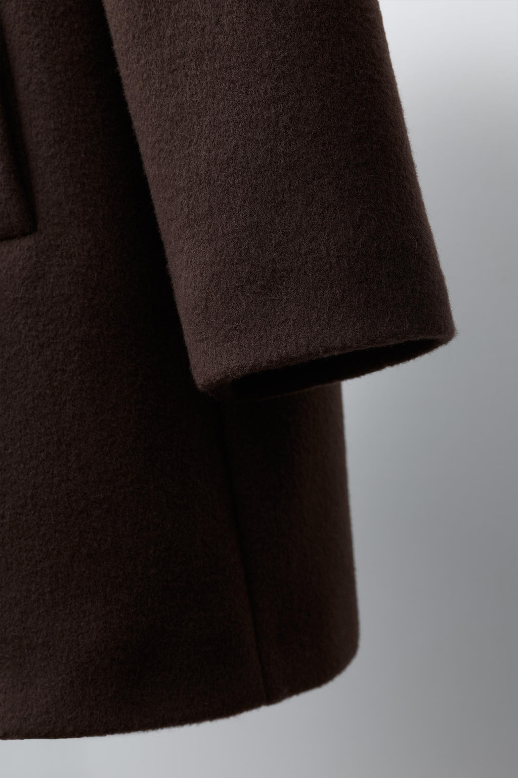 LONG WOOL AND CASHMERE COAT - Zara фото 6