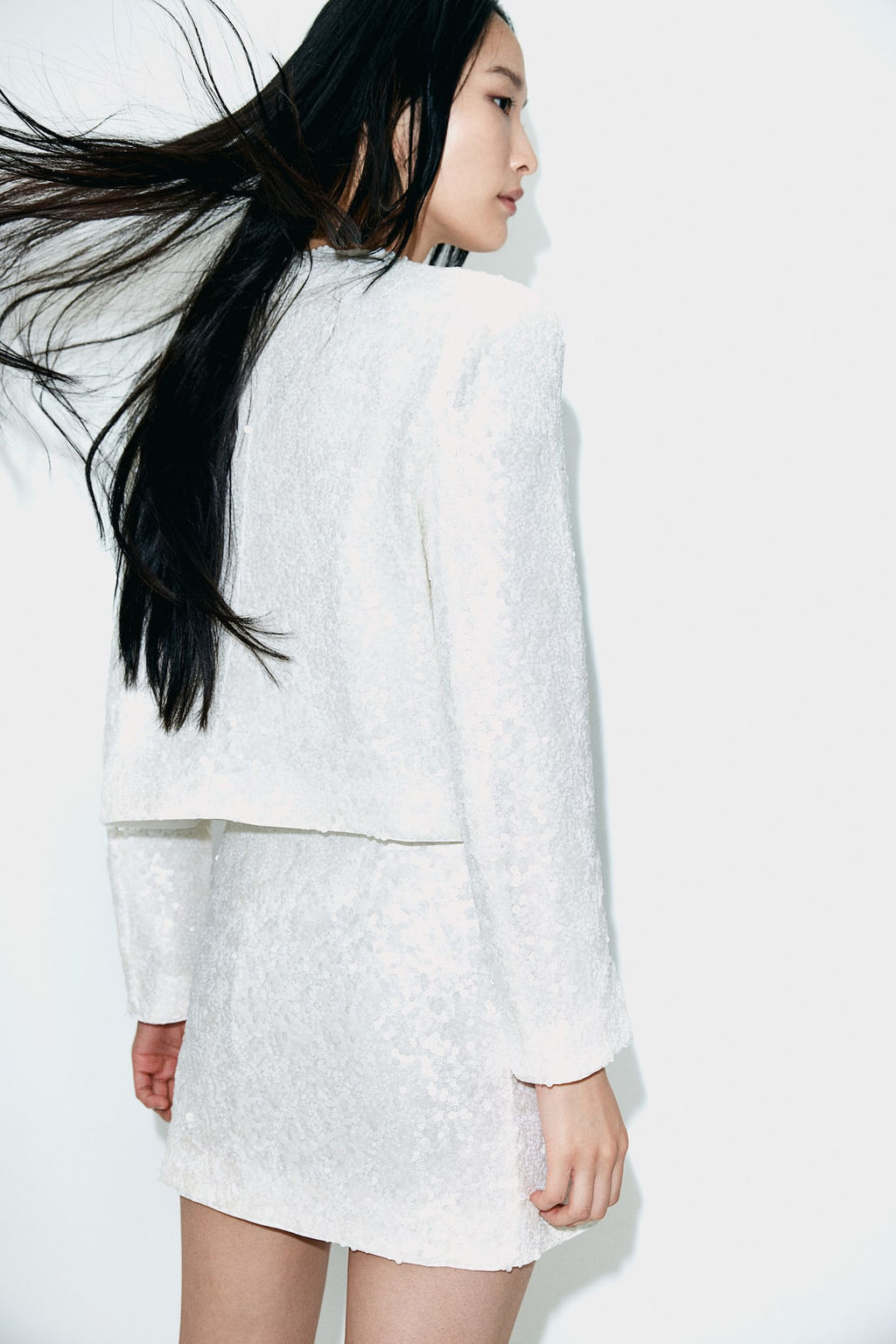 Minifalda de lentejuelas - H&m фото 3