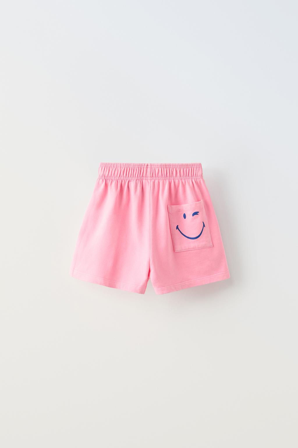 BERMUDA SHORTS WITH SMILEYWORLD ® PATCHES - Zara фото 2