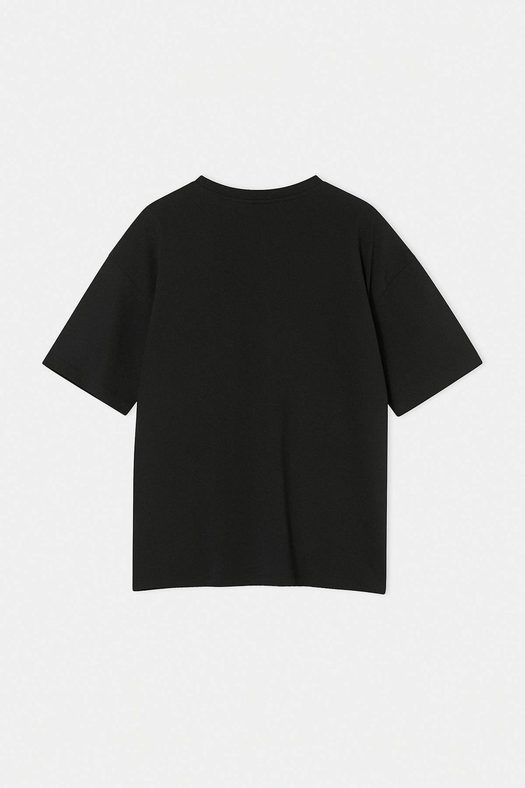 Siyah Oversize/Genis Kesim Slogan Nak?sl? %100 Pamuk T-Shirt TMNSS26TS00048 - Trendyolmilla фото 3