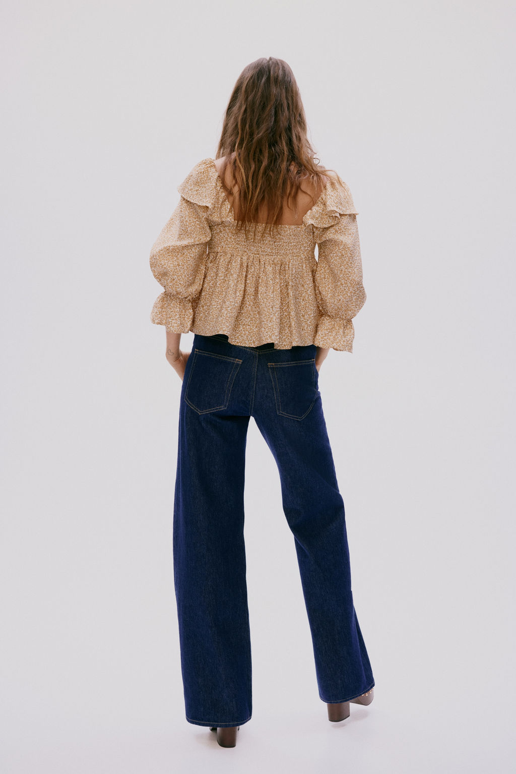 Wide High Jeans - H&m фото 15