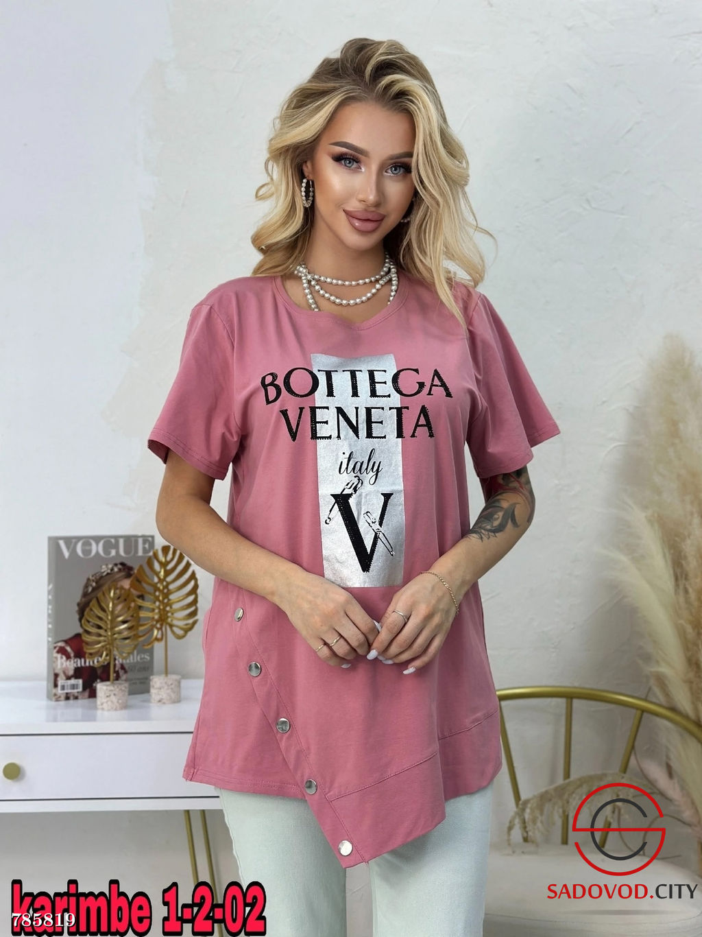 Женская повседневная футболка - Bruno фото 7
