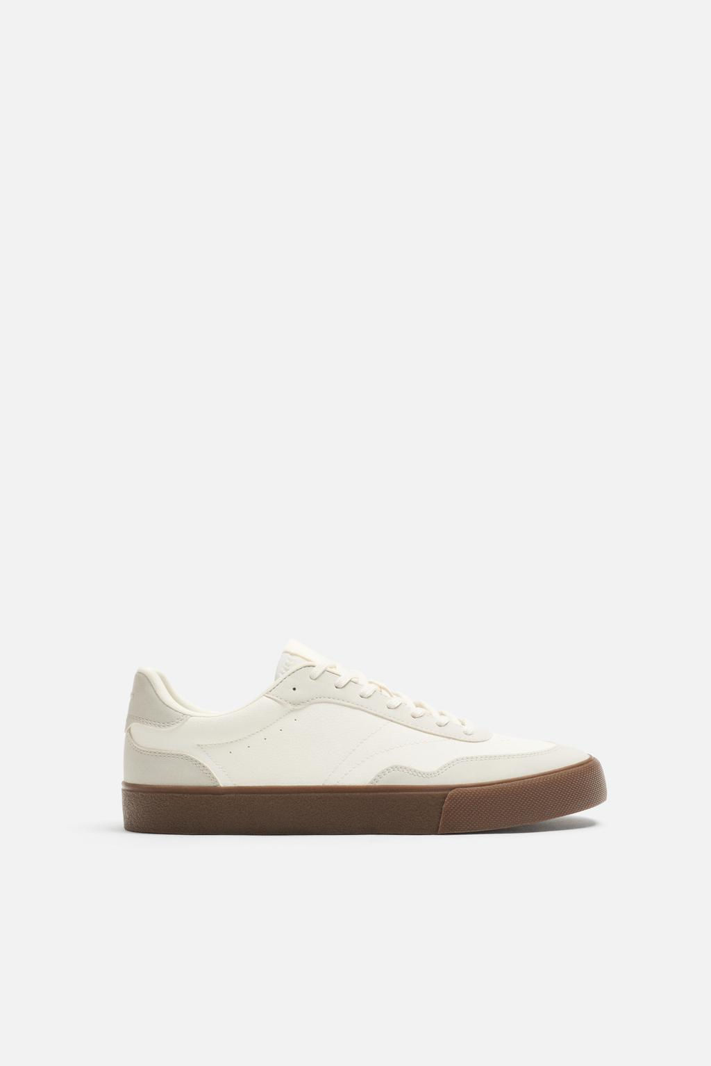 CONTRAST SOLE SNEAKERS - Zara фото 5