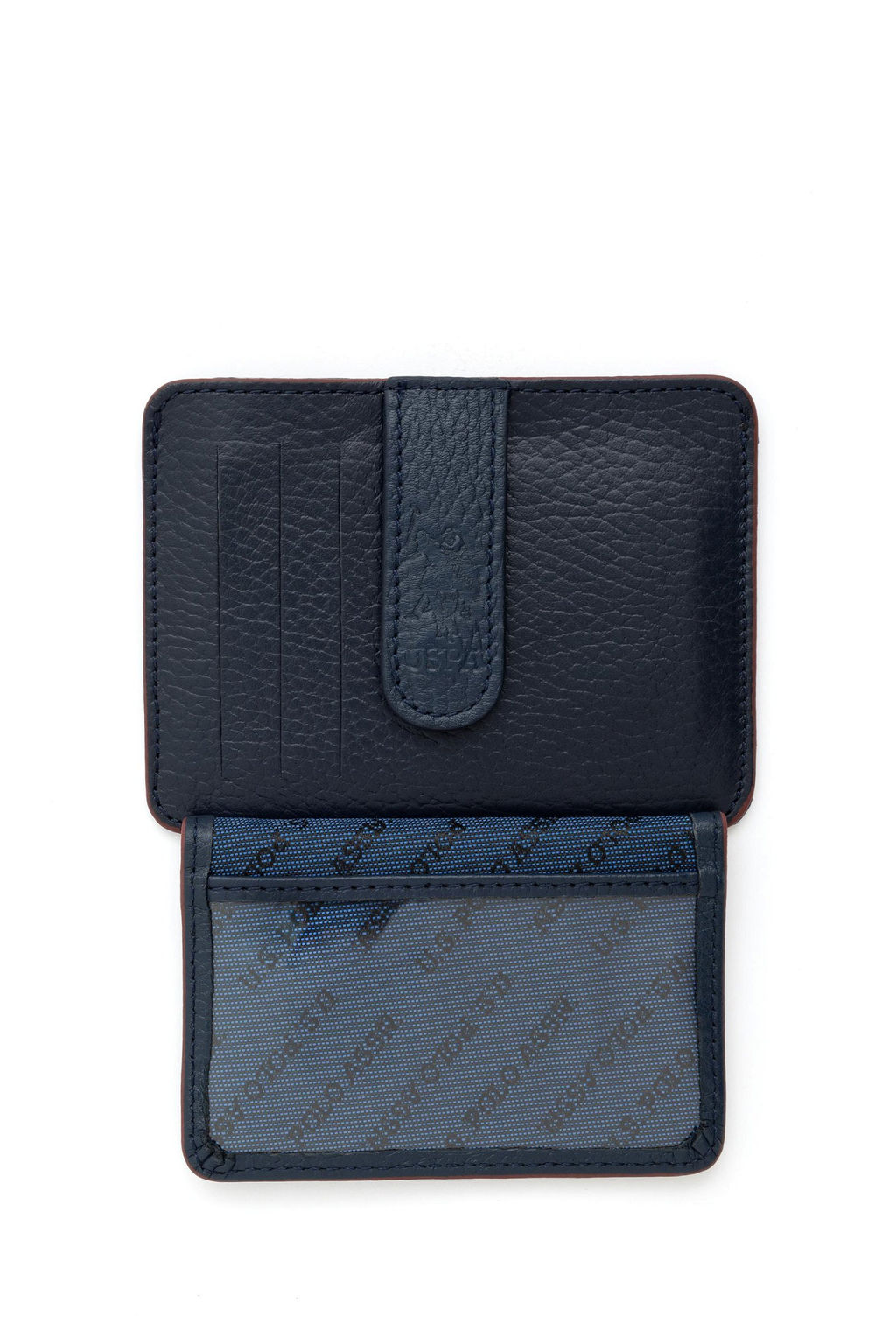 U. S. Polo Assn Мужская визитница темно-синего цвета - U.s. polo assn фото 5