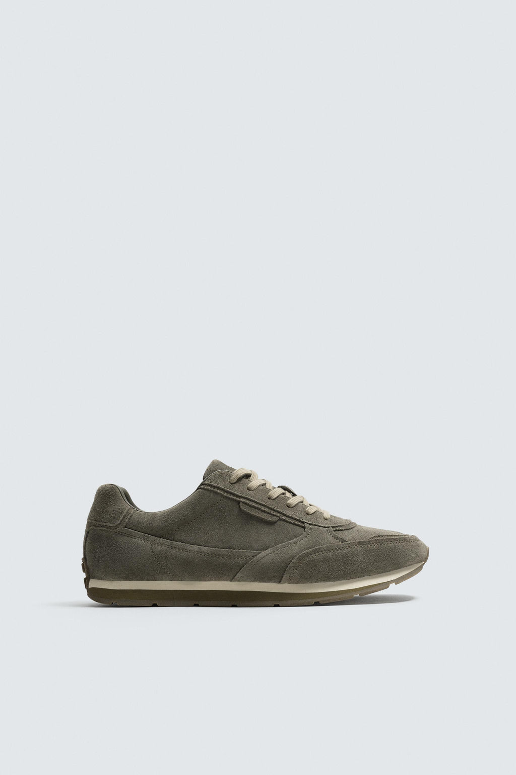 CASUAL LEATHER TRAINERS - Zara фото 2