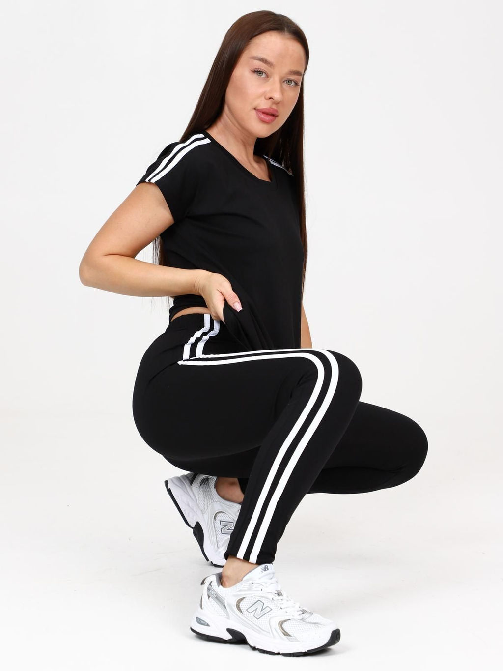 IV-CAPRIZ Пилатес - костюм белый фото 16