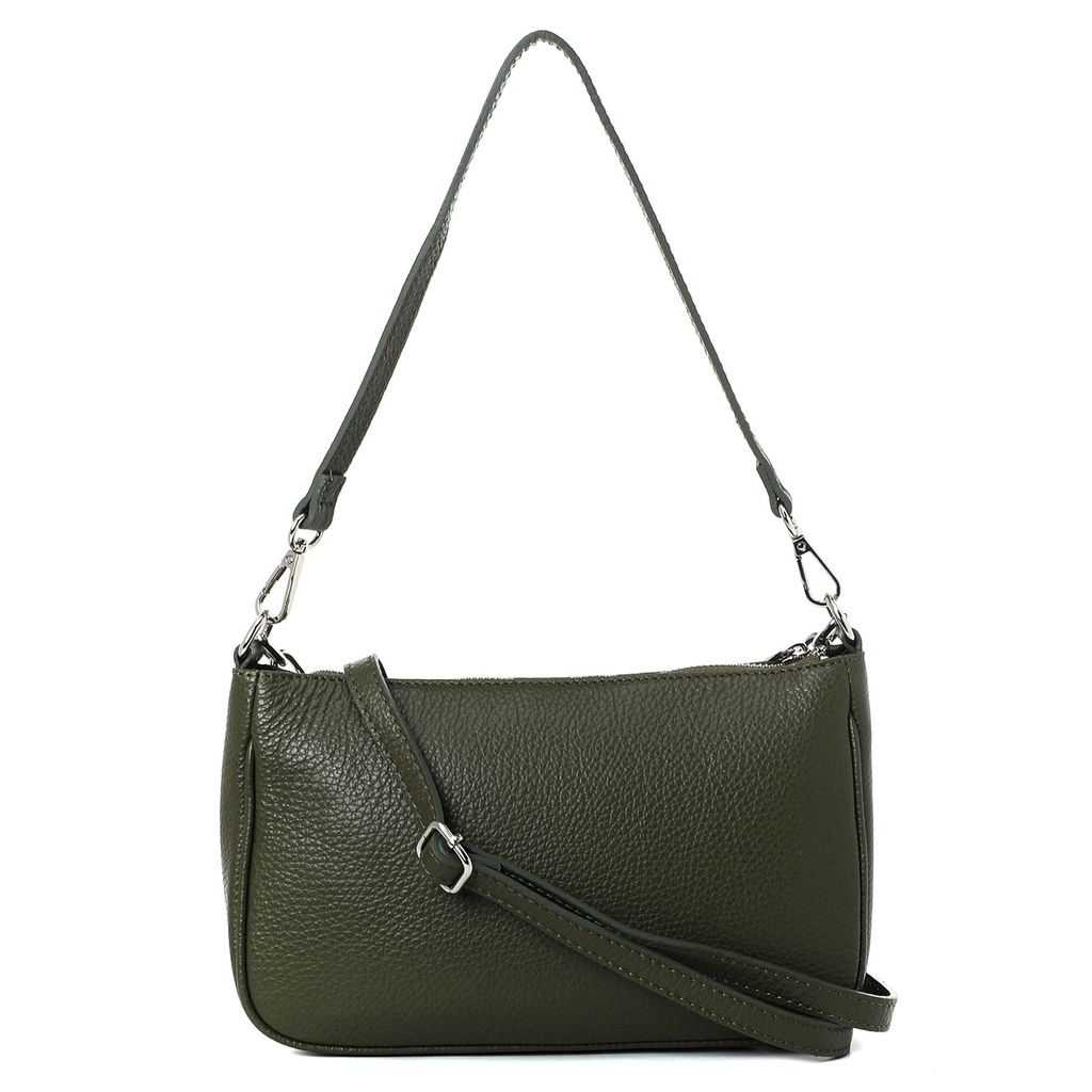 Женская сумка на плечо DIVAS BAG Артикул 3207052, бежево-зеленый  фото 3