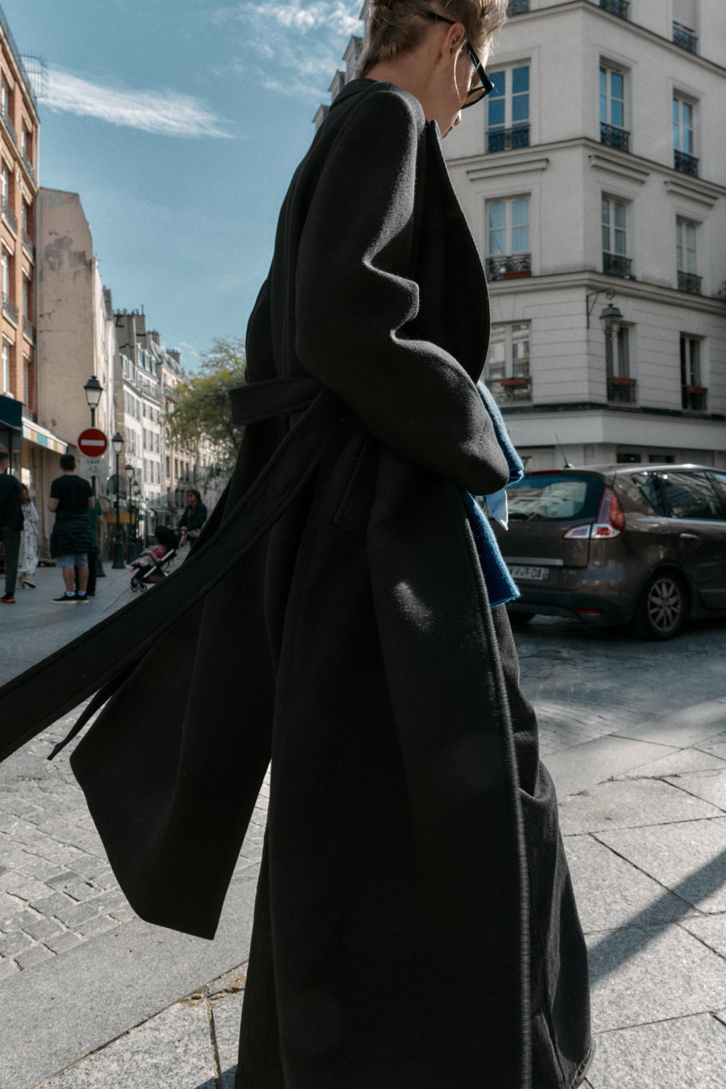 LONG WOOL COAT WITH BELT - Zara фото 3