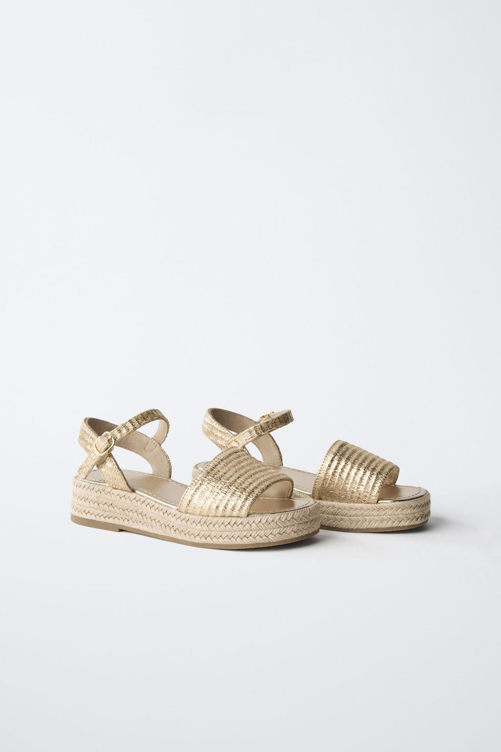 SANDALIA YUTE / Oro - Zara фото 2
