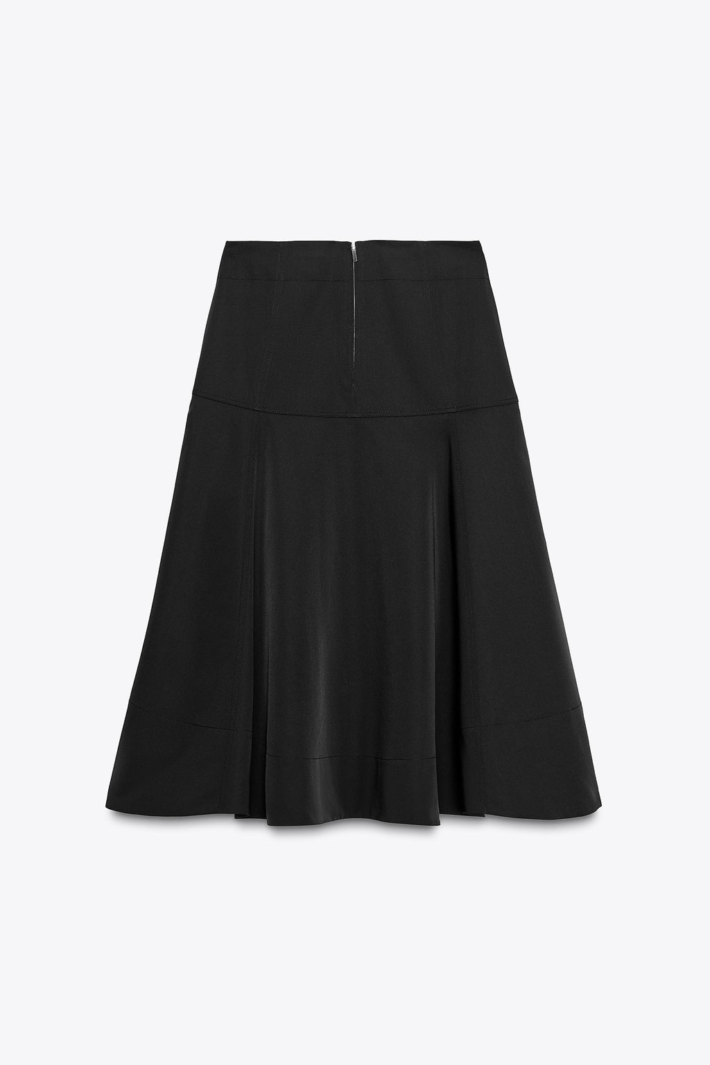 ZW COLLECTION FLARED BELT SKIRT - Zara фото 15