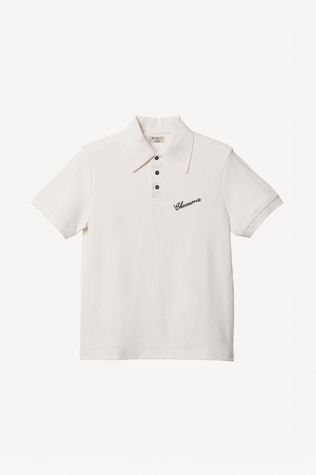 POLO SLIM FIT WILLY CHAVARRIA X ZARA / Blanco roto  фото 3