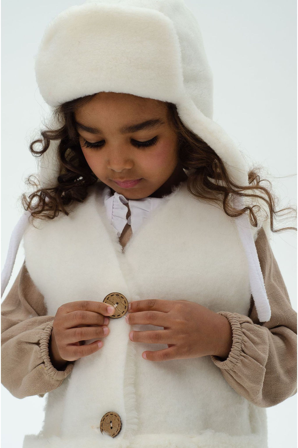 Шапка ушанка ДЕТСКАЯ - Woollamb фото 4