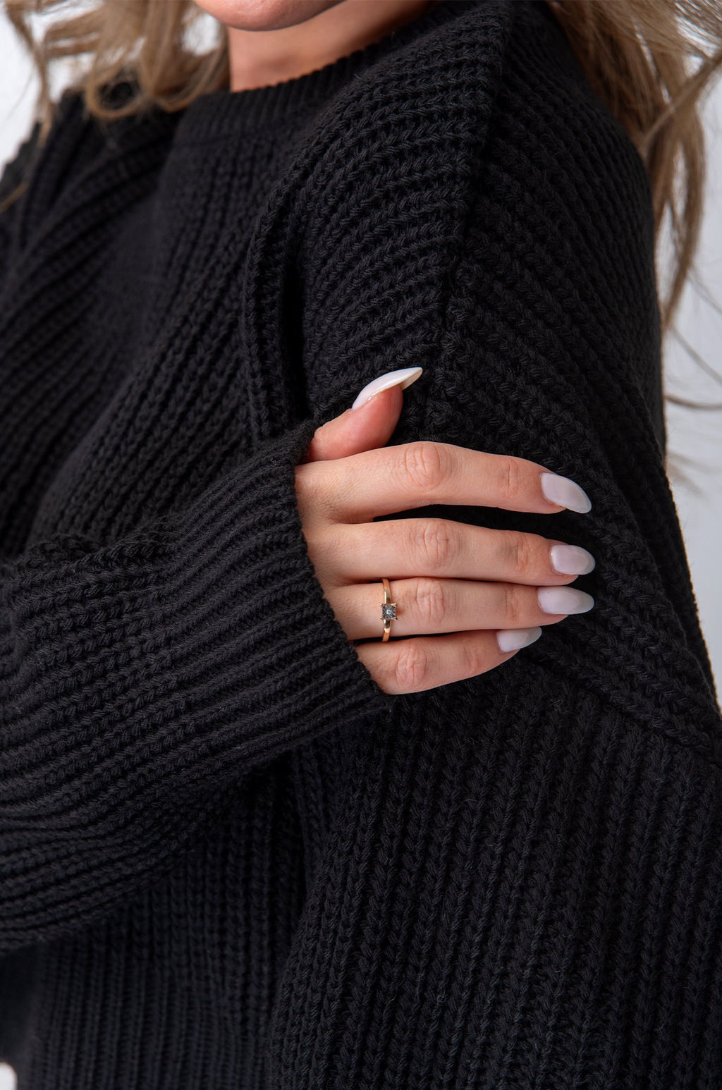 Женский укороченный джемпер оверсайз Happy Fox  фото 24