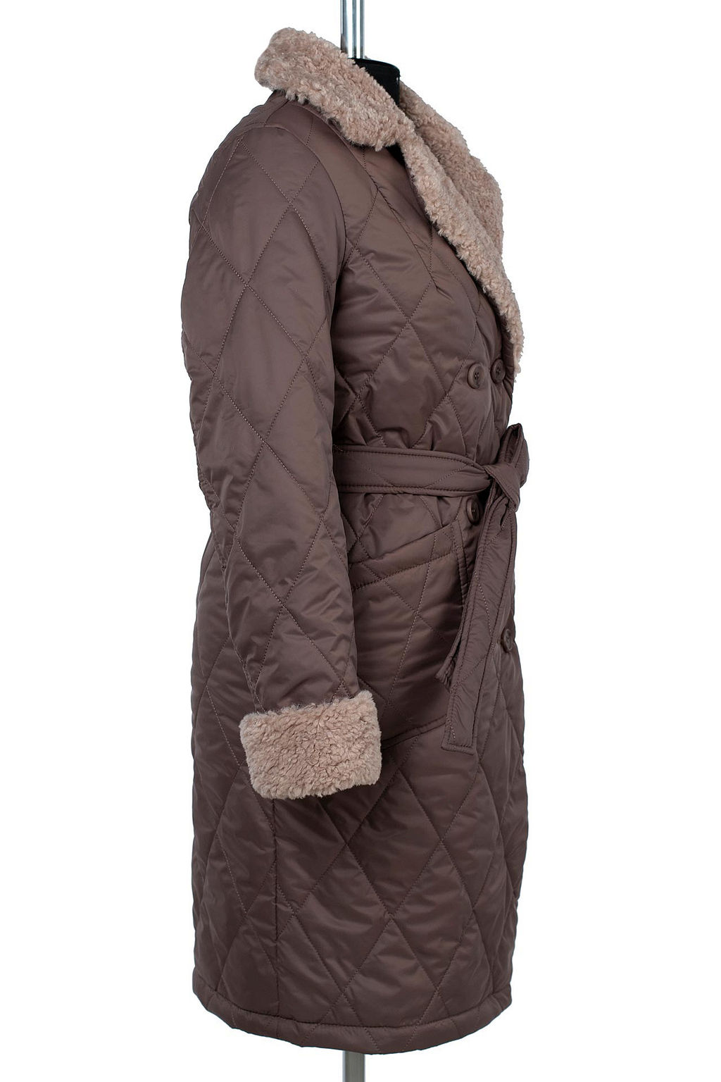 05-2109 Куртка женская зимняя (пояс) - El podio фото 11