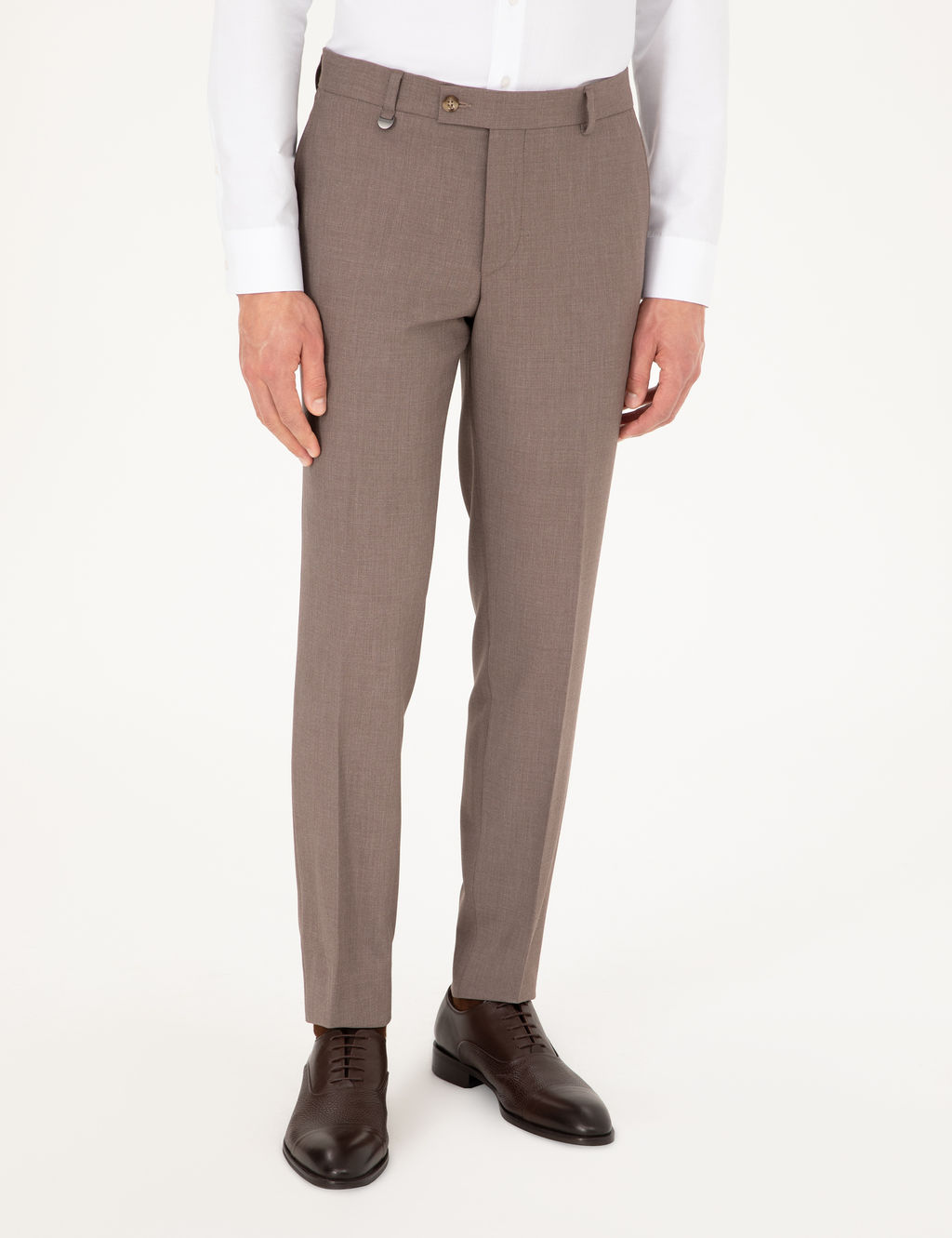 A__k Kahverengi Ex. Slim Fit Kuma_ Pantolon