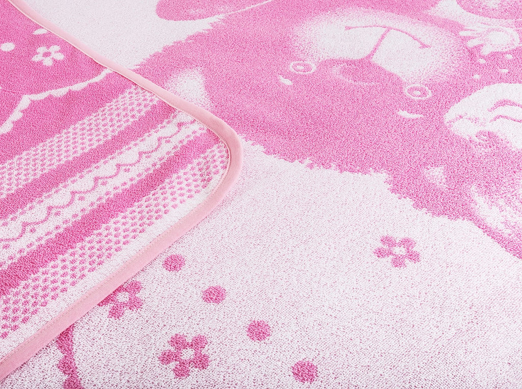 Плед 5с081.400.1 Детка (розовый2) 103х160 см