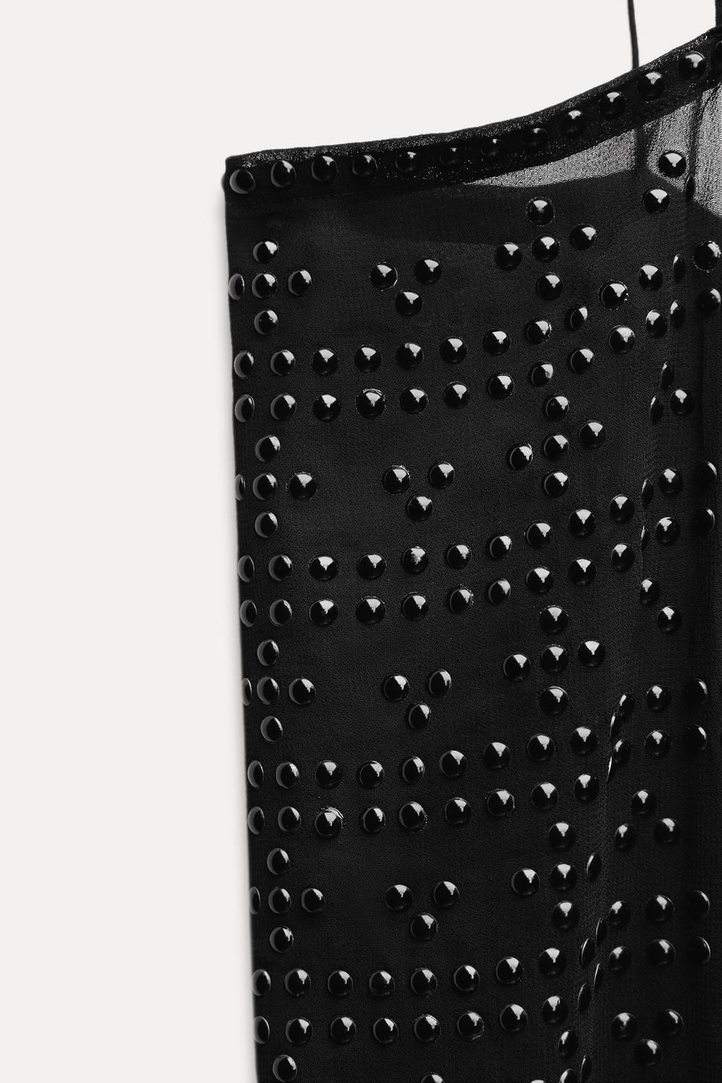 ZW COLLECTION TOP WITH STUDS - Zara фото 14