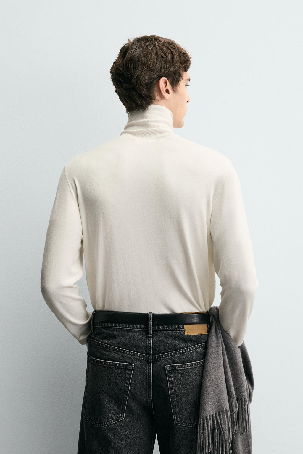 BASIC HIGH NECK SWEATER - Zara фото 10
