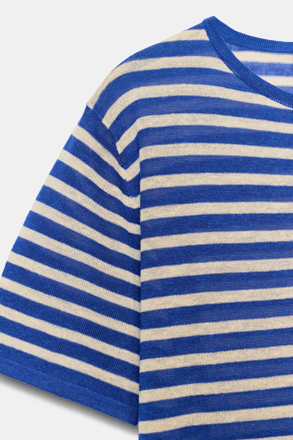 TOP PUNTO RAYAS / Azul?n - Zara фото 8