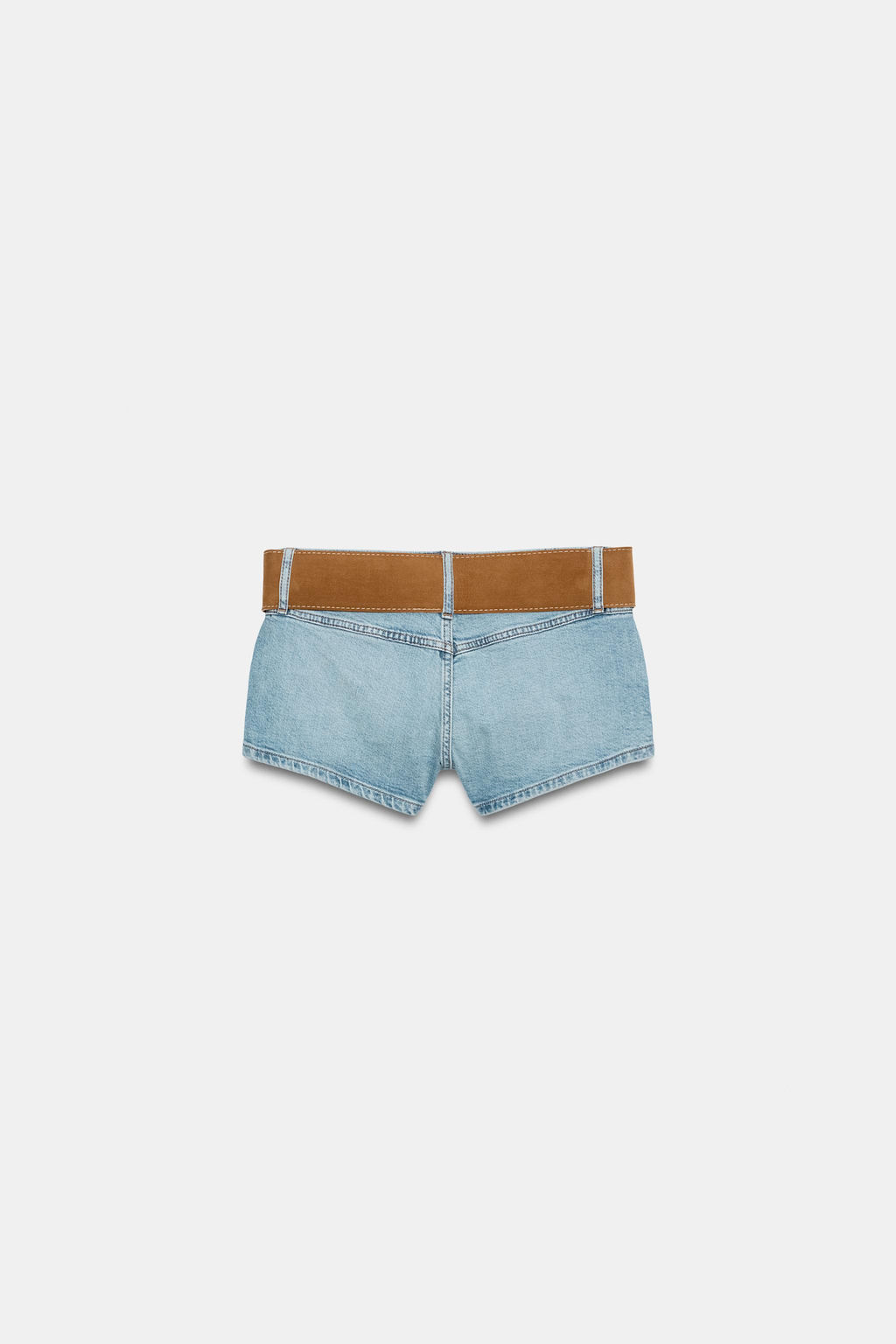 SHORTS Z1975 DENIM CINTUR?N / Azul medio - Zara фото 3