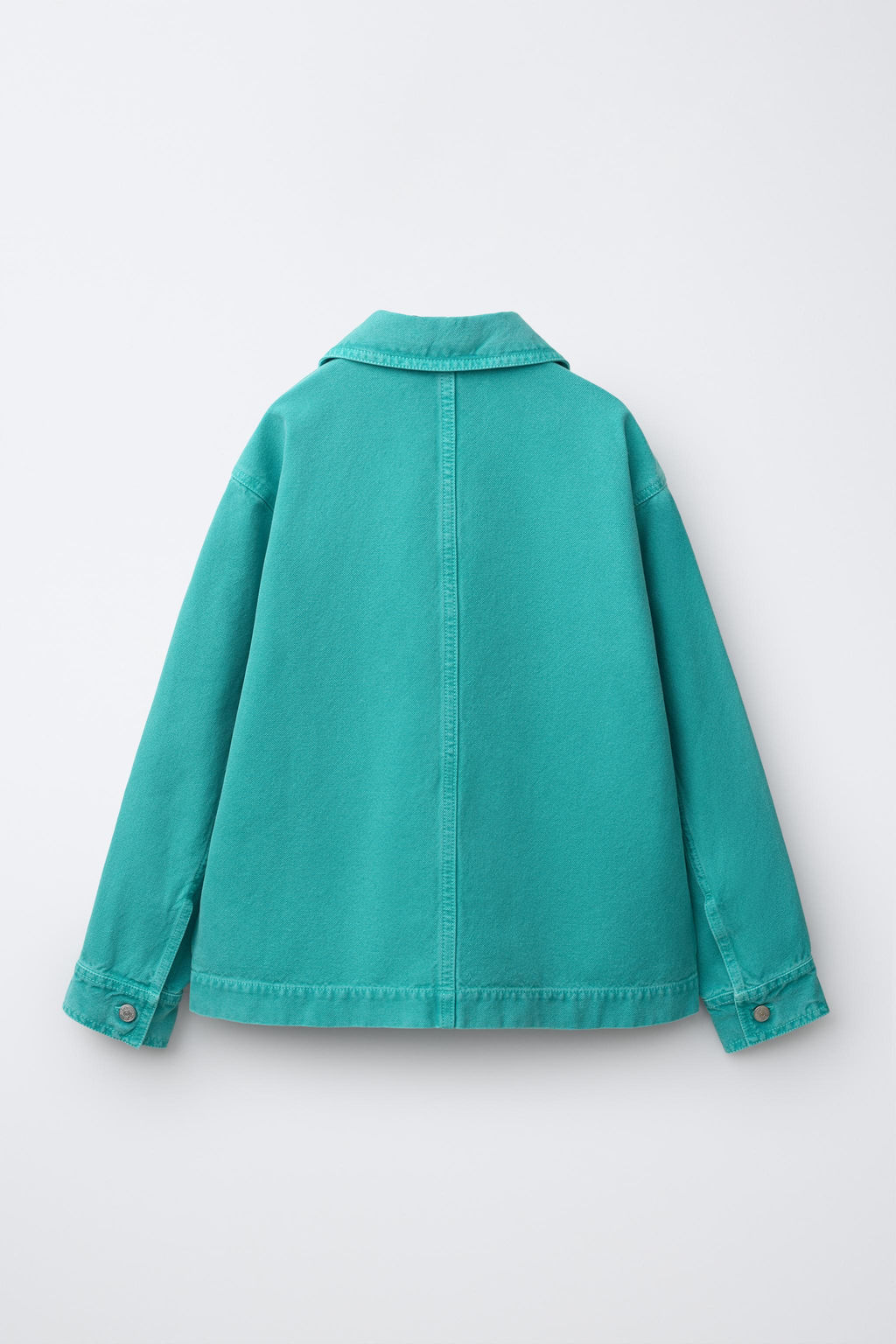 SOBRECAMISA DENIM / Turquesa
