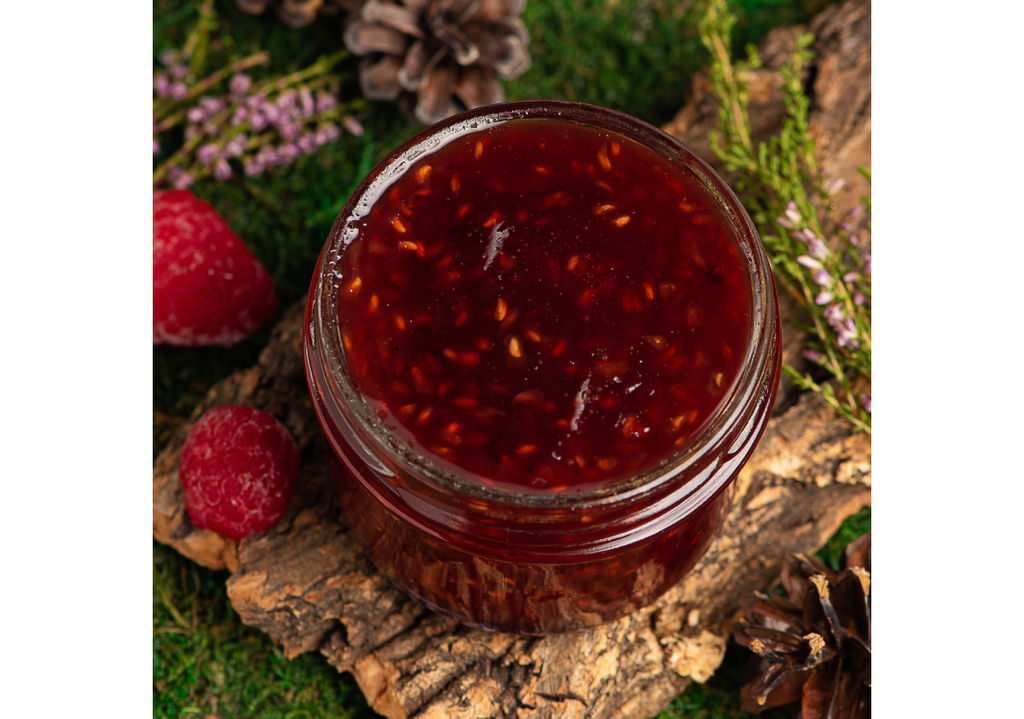 Варенье из Лесной малины баночка 120 г