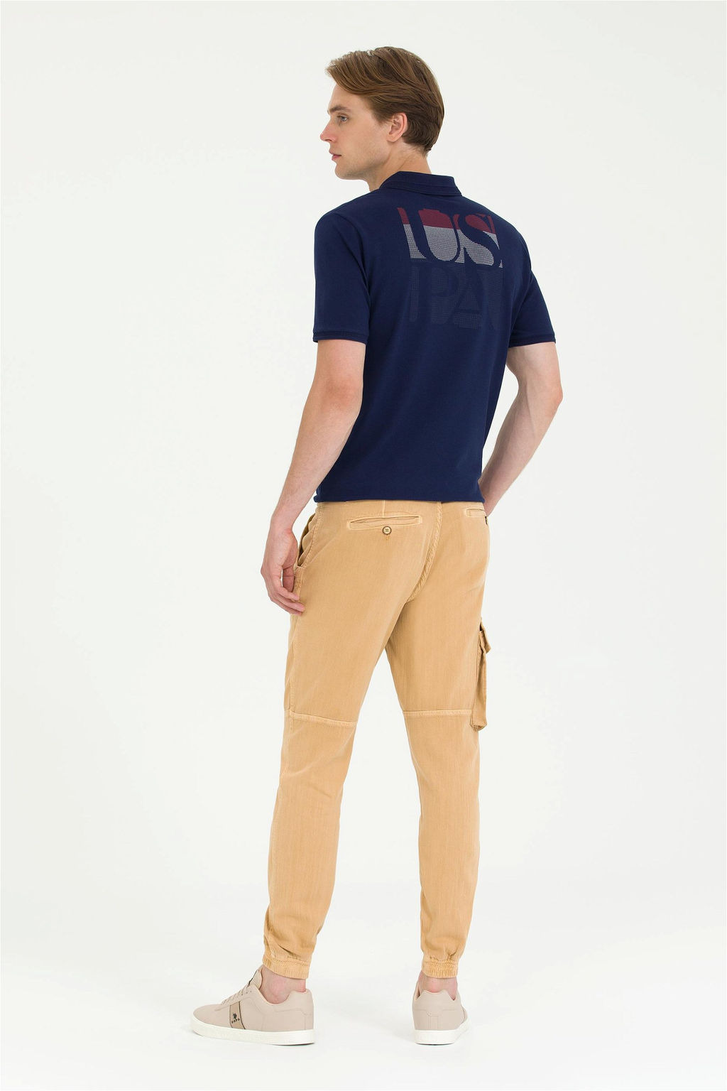 U. S. Polo Assn Мужские брюки из парусины светло-коричневого цвета - U.s. polo assn фото 11