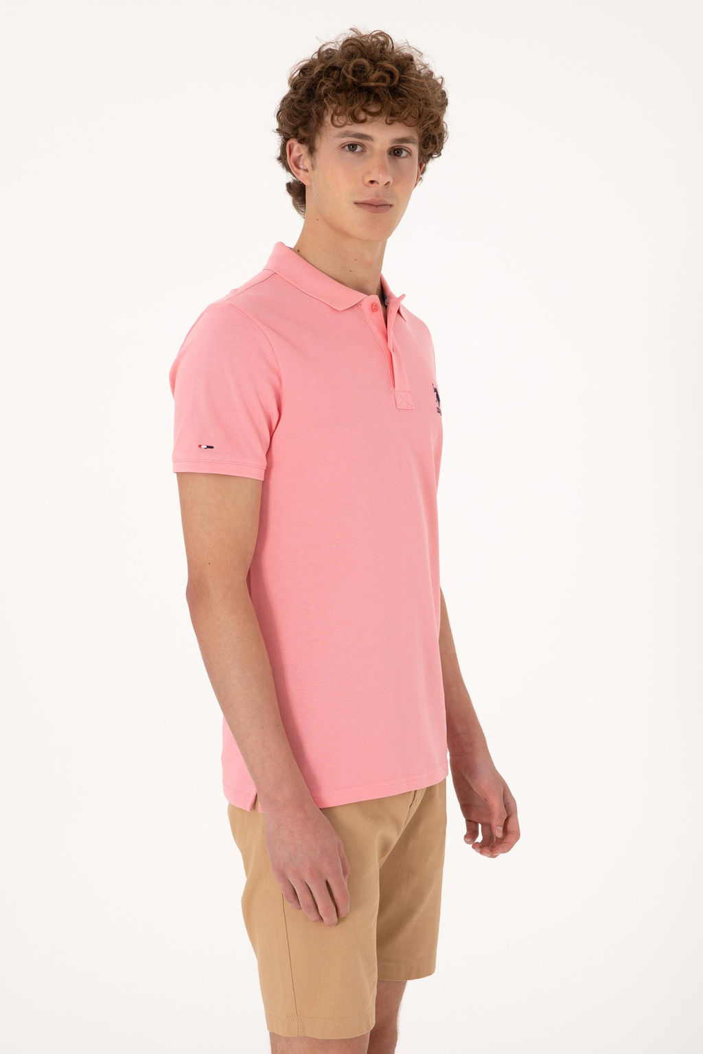 Erkek Pembe Basic Ti__rt - U.s. polo assn фото 3