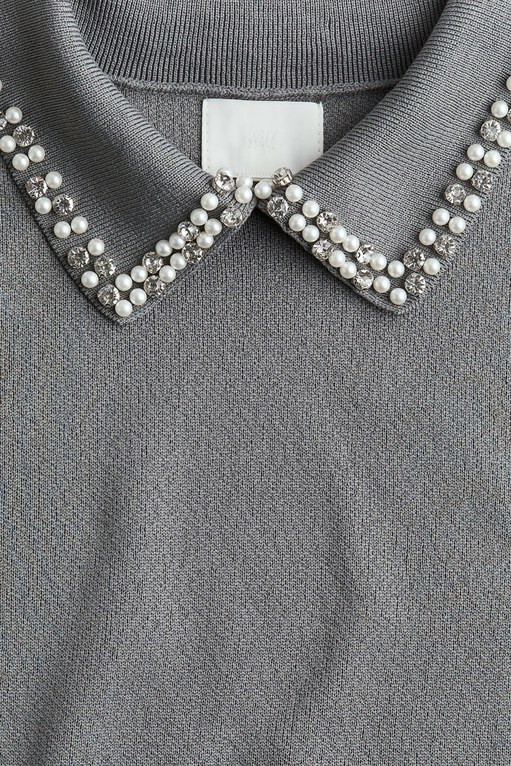 Top de punto con cuello decorativo - H&m фото 6