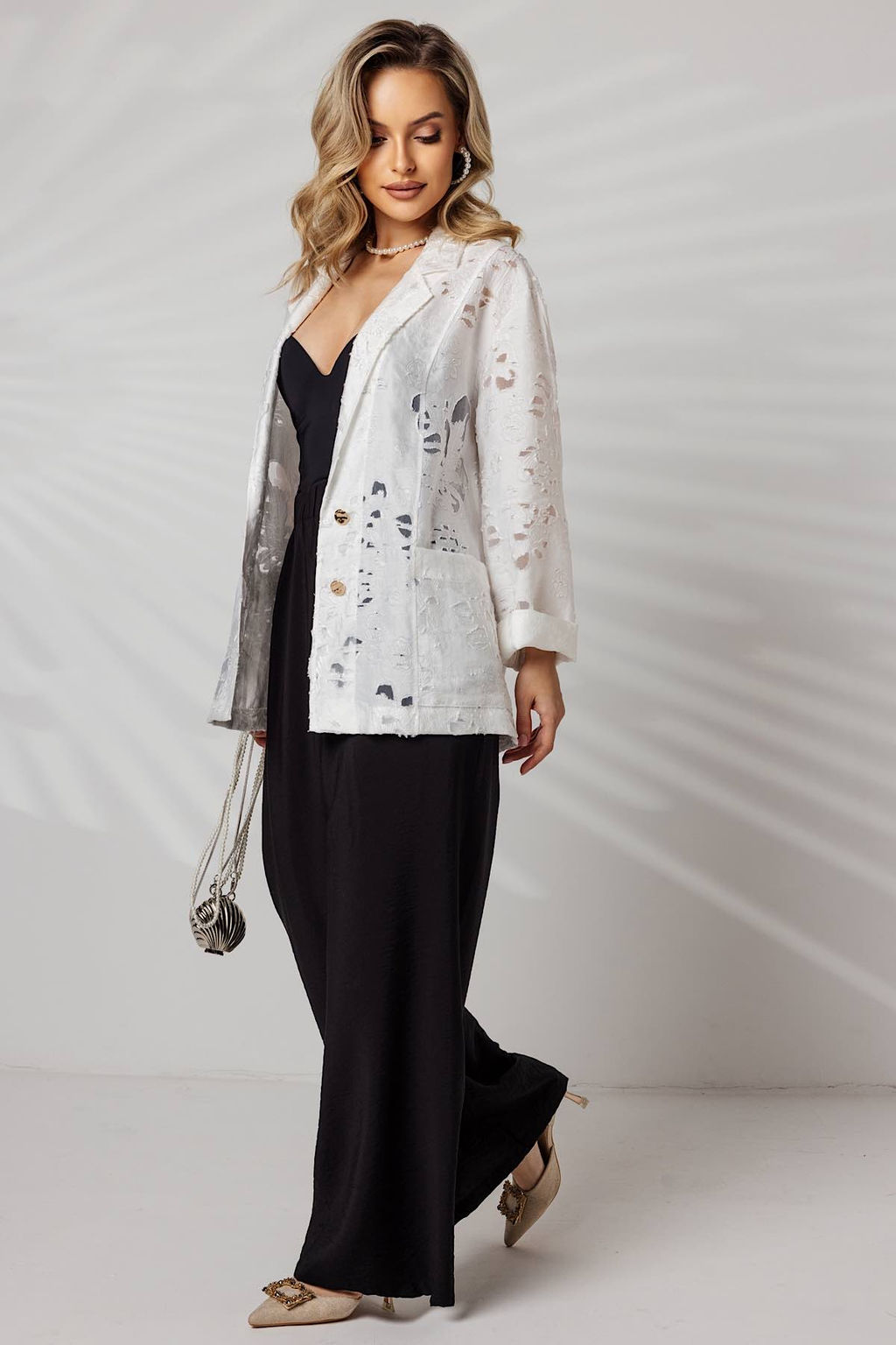 Жакет женский 4475/02/Белый - Rise фото 6