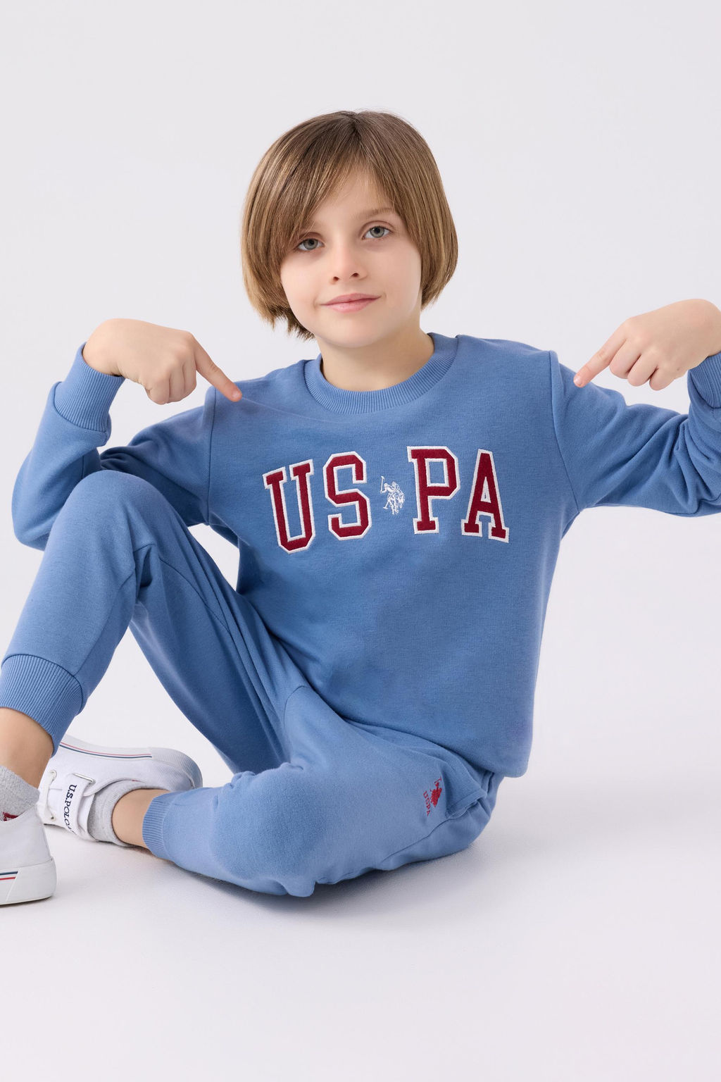 Erkek _ocuk Mavi Pijama Tak_m_