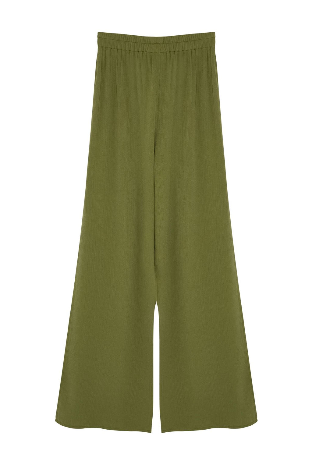 Haki Dokuma Y?rtmacl? Plaj Pantolon TBESS24PL00013