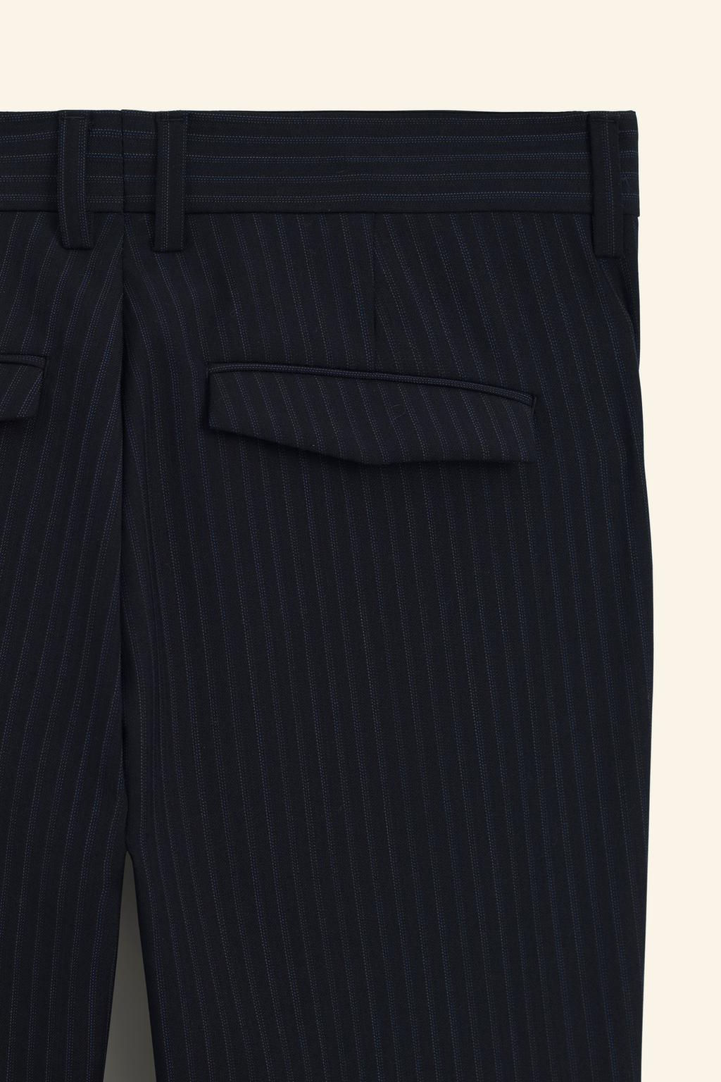 LIMITED EDITION PINSTRIPE SKINNY TROUSERS - Zara фото 12