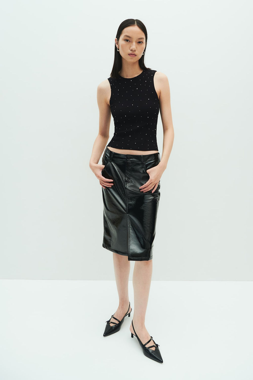 Top con strass - H&m фото 2