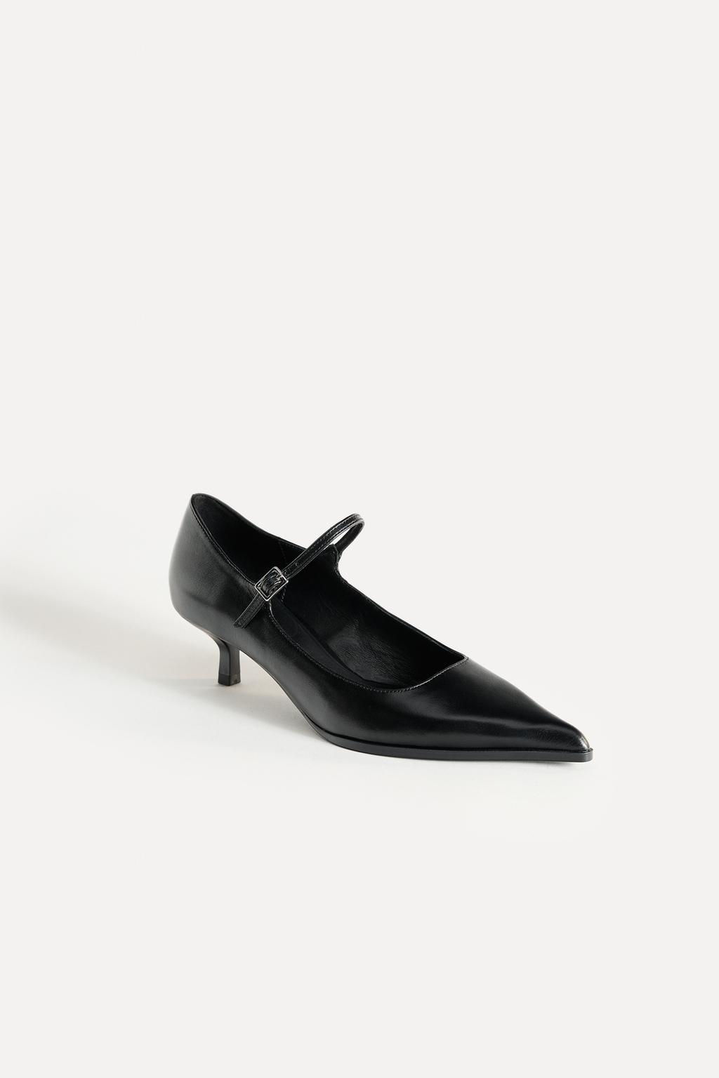 LEATHER POINTED SHOES 50TH ANNIVERSARY - Zara фото 4