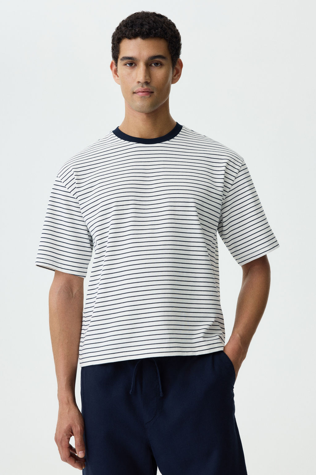 Camiseta boxy de algod?n Relaxed Fit - H&m фото 4