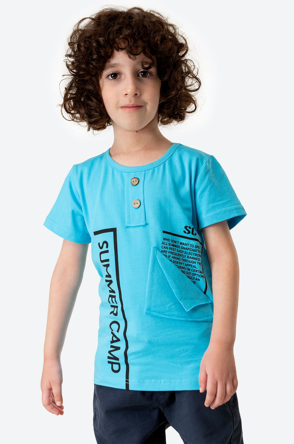 Футболка с лайкрой для мальчика Bonito фото 20