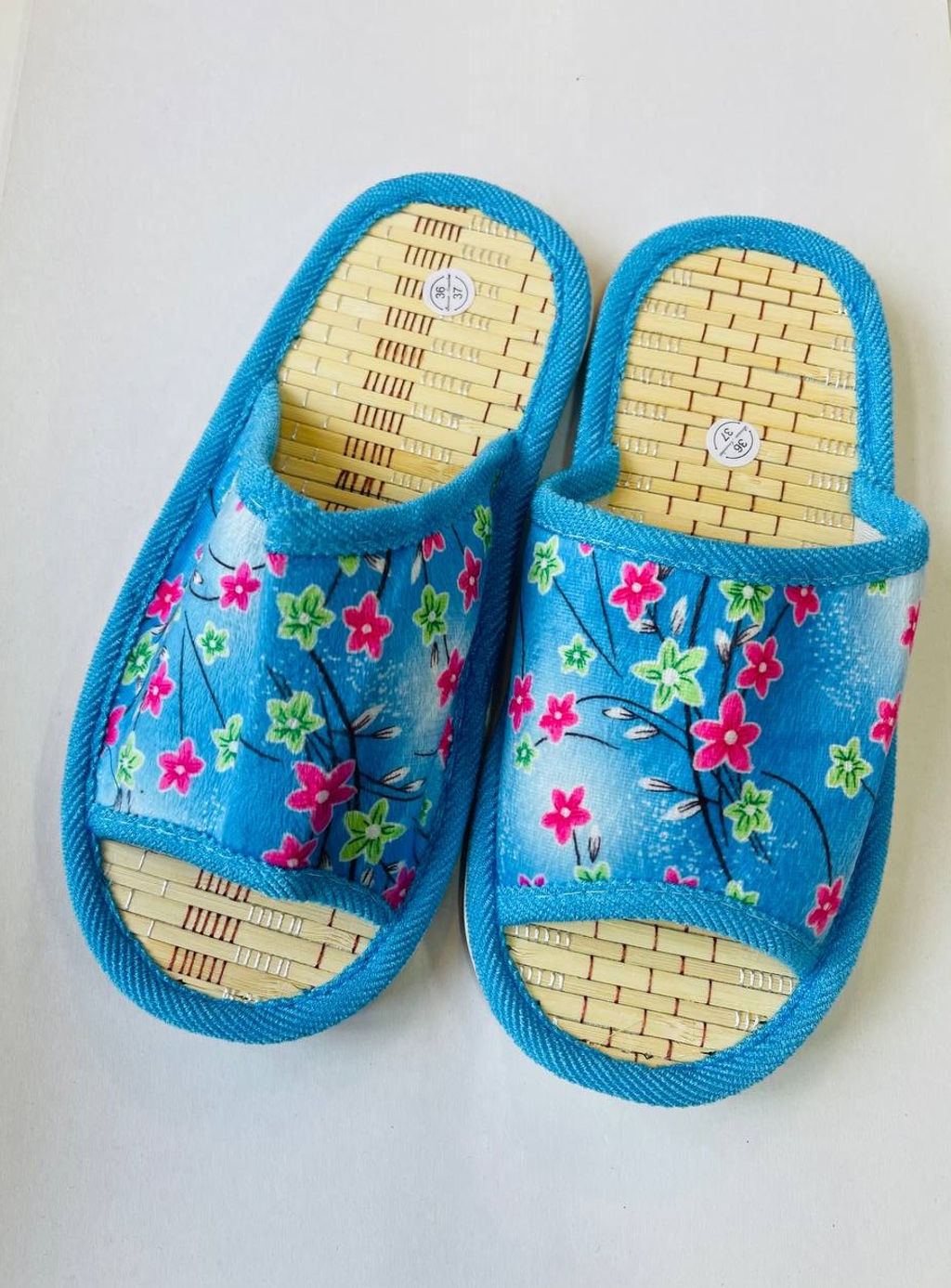 K11566 Тапочки домашние ГОЛУБОЙ