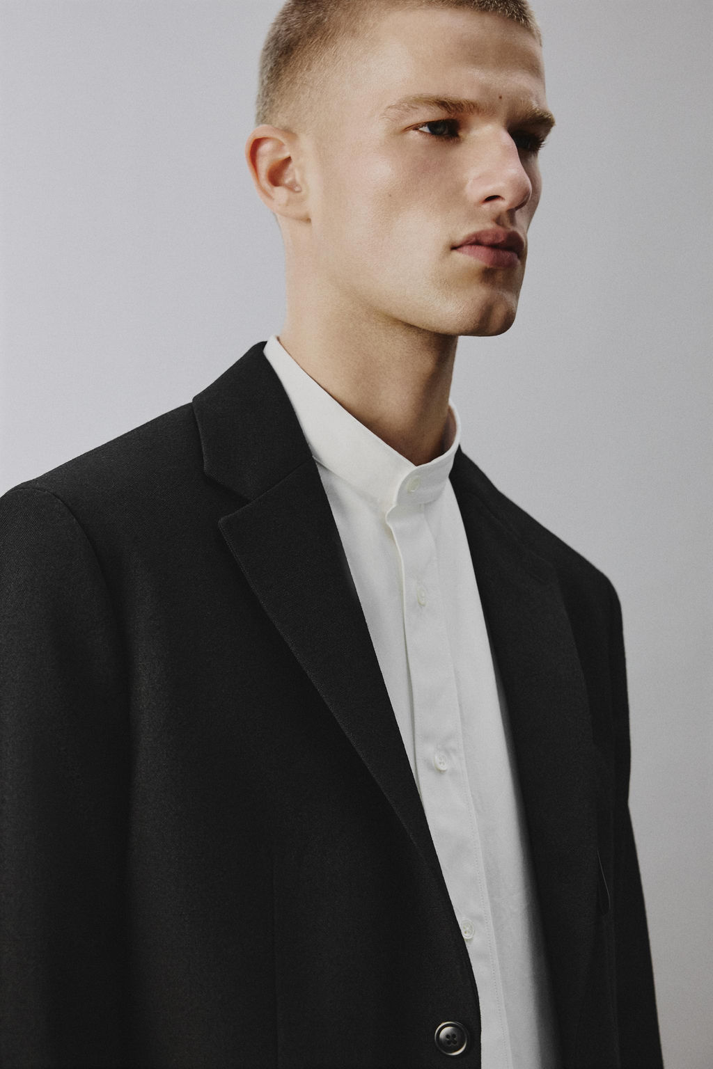 BLAZER TRAJE 100% LANA / Negro - Zara фото 6