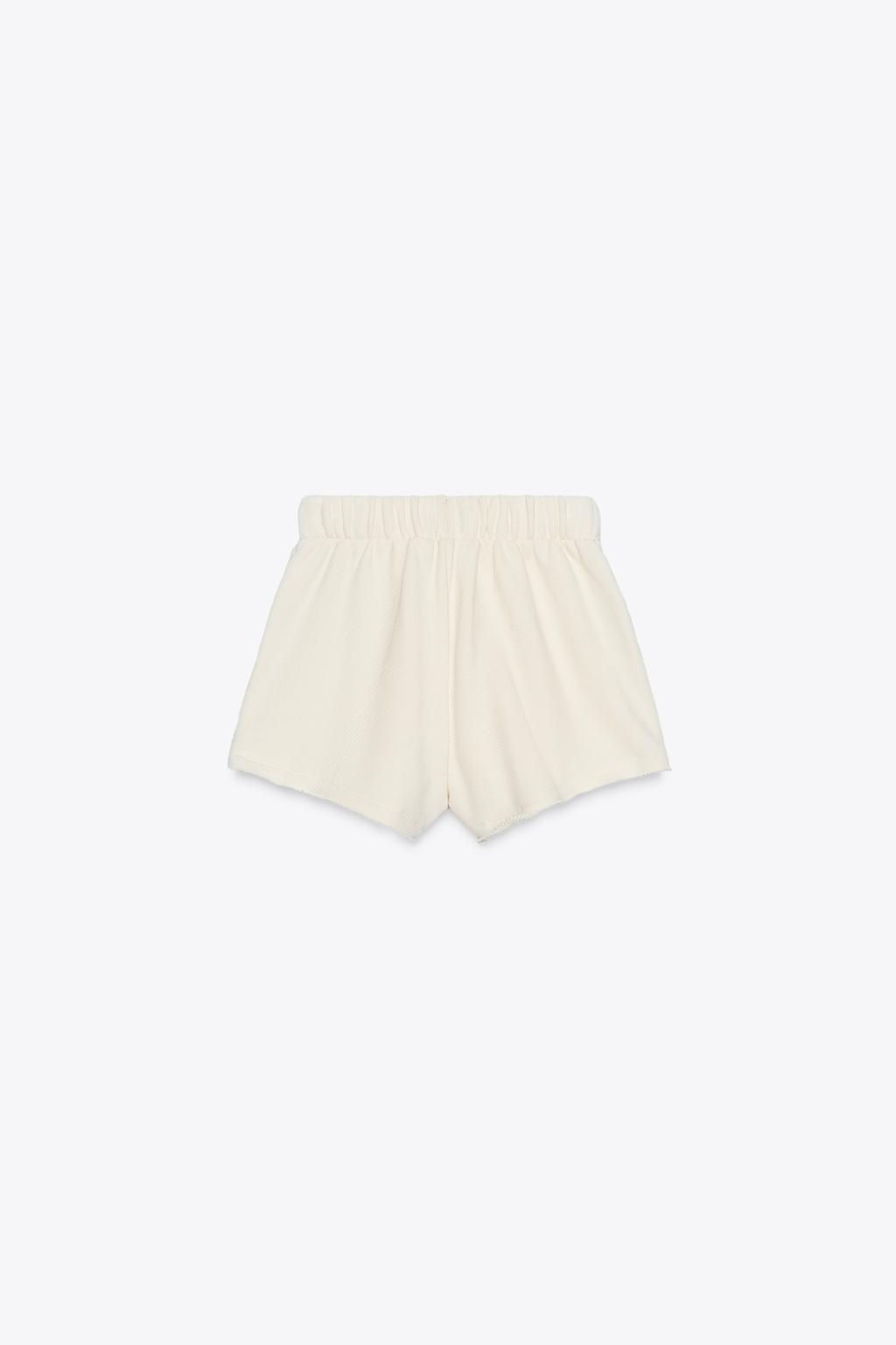 RUSTIC SHORTS WITH DRAWSTRING - Zara фото 6